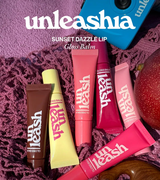 UNLEASHIA - Sunset Dazzle Gloss Balm