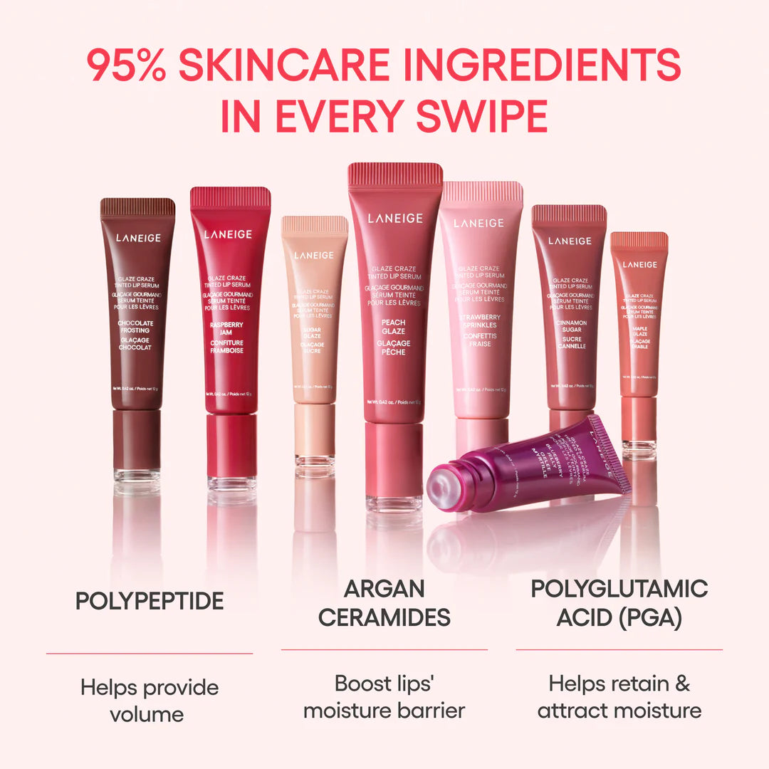 LANEIGE - Glaze Craze Tinted Lip Serum